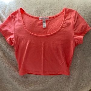 Pink Crop Top
